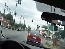 Face Fucking While Driving