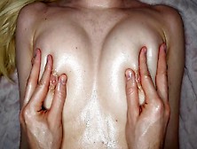 Massage My Breasts With Oil