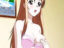 Anime Redhead Giving Blowjob At The Office