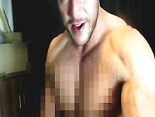 Muscle Hunk On Cam Cum
