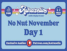 Femdom No Nut November Challenge - Day One [Mutual Masturbation] [Handjob] [Fingering Wet Pussy]