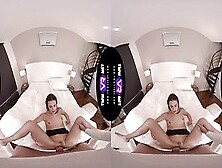Insatiable Brunette Dee Goes Wild With A Virtual Reality Cock In Her Mouth And Pussy