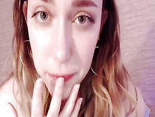 Adorable Teen Girl Loves Filming Kinky Masturbation Sessions For Her Randy Fans