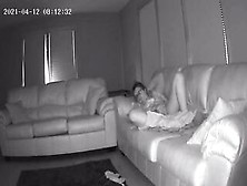 Sister Into Law Caught Masturbating On My Couch Secret Webcam