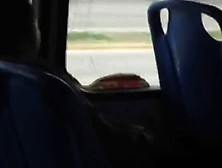 Man Bored On The Bus