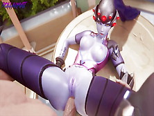 Widowmakers Ass Hole Stretched By Big Cock