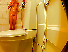 Spying Sister In Shower