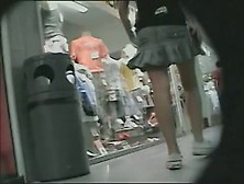 Buffet Of Perfect Teen Ass Shot Up Skirt At A Shopping Mall