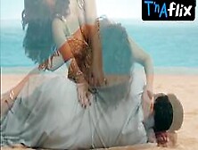 Salma Hayek Sexy Scene In I Saved My Belly Dancer