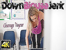Ashley Jayne In Cleavage Voyeur - Downblousejerk