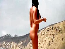 Tan Nude Beach Beauty Girl