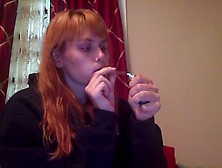 Girl Smoking Rock - Tumblr Find