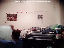 Caught Masturbating By Roomate. Mp4