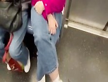 Cock Flash In Face On Train 3