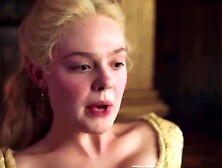 Sexy Elle Fanning Loves Getting It On In Oral And Vaginal Ways In The Tv Series The Great Sex Scene Xvideos