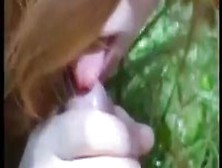 Lusty Russian Redhead Gets Boinked In Green Pastures