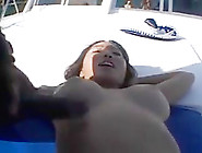 Spring Break Asian And Bbc On A Boat