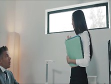 Office Sex With A Sexy Horny Secretary