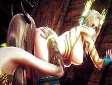 Elf Warrior Licked Pussy Of The Queen Forest | 3D Hentai