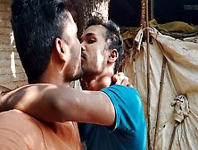 Funny Moment With Indian Gay Couple Interrupted While Outdoor Blowjob