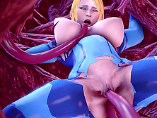 Tentacles On Videogame Dolls 2