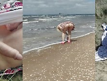Missrose Ts - Blonde Swedish Shemale Valkyrie Public Nude Beach Fum - U. Skirt Masturbation - Nude Biking Under Dress Ts