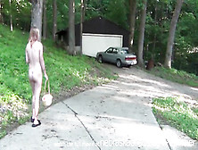 Tiny Coed Braces Naked Easter Egg Hunt