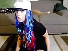Blue Haired Cam Show