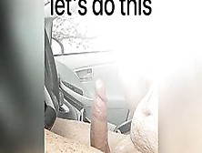 Naked Driving Next To At Red Light With Cumshot