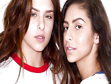 Nina North And Leah Gotti Play Lesbian Games As Their Stud Fucks Them Out