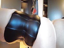 Big Black Cock Sex Toy Into My Gigantic Butt