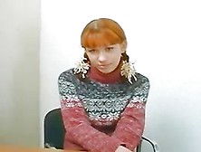 Russian Legal Age Teenager Redhead Anal