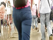 Slim Ass In Tight Jeans