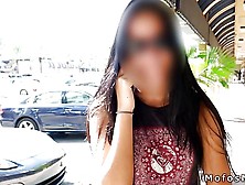 Hot Teen Cheating For Money In Public