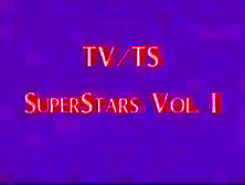 Tv&ts Superstars (Vitage Vhs)