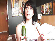 Zucchini And Sausages - Vanessa Hard Porn Video