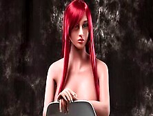 Perfect Blowjob Real Life Sex Doll Redhead Milf