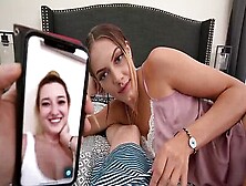 Jc Wilds Fucking Her Stepbrother While While Doing Phone Sex