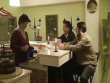 Annadevot -..  Anna Serves Two Young Guys Inside The