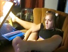 Blonde Squirter Cums On Her Face