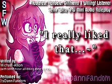 【Spicy Sfw Audio Rp】You Surprise Your Easily Flustered Yandere Girlfriend W/ A Sweet Makeout Session~【F4A】