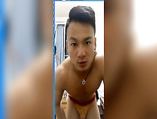 Asian Muscle Dude Jack Off