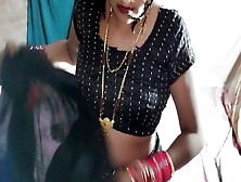 Indian Porn Black Saree Blouse Petticoat And Panty