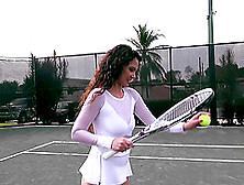 Raunchy Tennis Player Is Ready To Ride The Pecker Once Again
