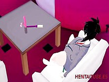Boku No Hero Anime 3D - Momo Yoyorozu Fingers And Squirt -