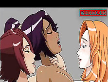 Three Girl Anime,  Anime Shemale