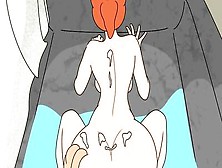 Foxy Redhead Wilma Flintstone Dicked Down By Barney And His Huge Cock