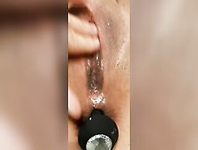 Slutty Milf Gets Soaked From Ass Plug And Finger Fuck