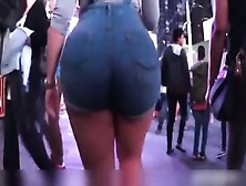Xhamster. Com 66653472 Juicy Latin Booty In Tight Shorts Jeans 720P