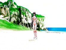 Haku Fukkireta Tropical Beach Naked 3D Animated Mmd R18